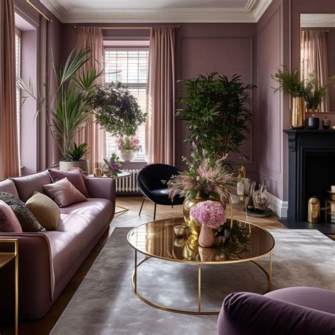11 Stunning Mauve Decor Ideas You'll Want in Your Home | Mauve living ...