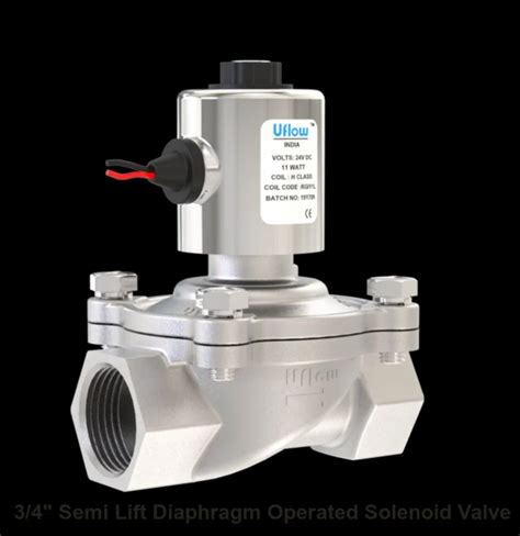 Diaphragm Type Solenoid Valve - 2" Semi Lift Diaphragm Operated ...