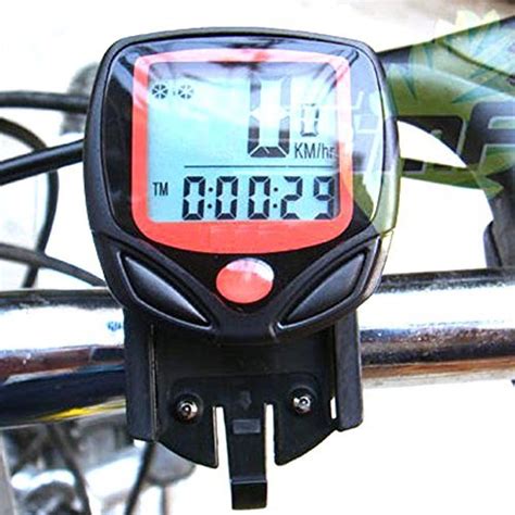 Buy Flipco Bike Computer, Large LCD Digital Display with Backlight ...