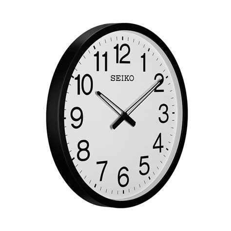 QXA563K Black Large Dial Clock – SEIKO CLOCKS INDIA