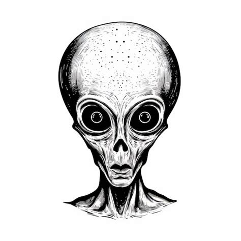 Image result for Alien Head Drawing Easy