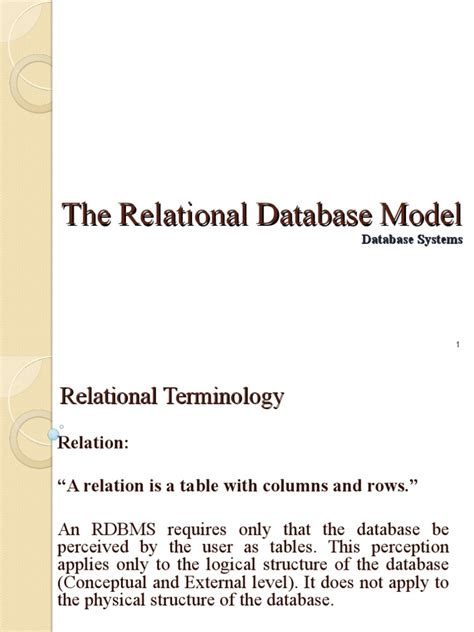 Image result for Explain the Relational Database Model
