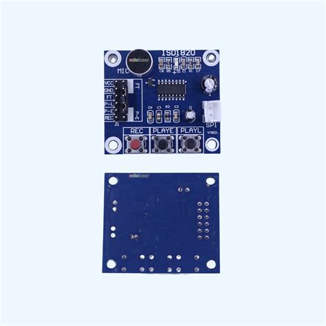 ISD1820 Voice Recorder & Sound Playback Module onboard Microphone & Sp
