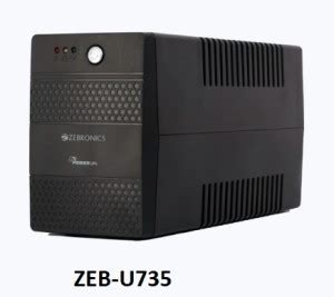 ZEBRONICS ZEB - U735 UPS Line interactive UPS U735 230 V Line ...