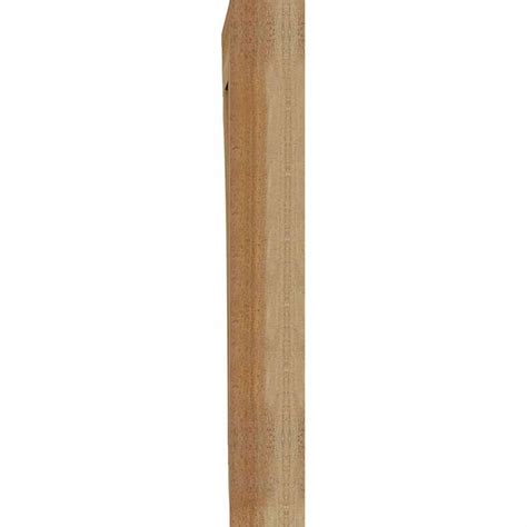 Ekena Millwork Thorton traditional rough sawn 4-in x 20-in x 28-in ...