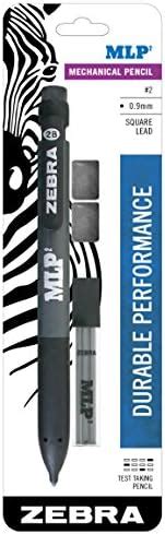 Zebra Pen MLP2 Mechanical Pencil, Bold 0.9mm Lead, Bonus Lead and ...