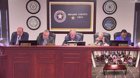 Brazos County Commissioners Court 8-06-2024 - YouTube