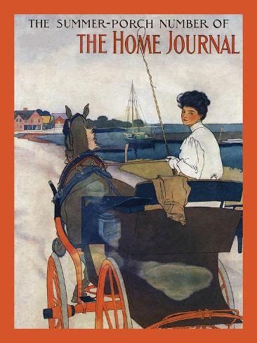 'The Summer-Porch Number Of Sammy's Home Journal' Art Print - Edward ...