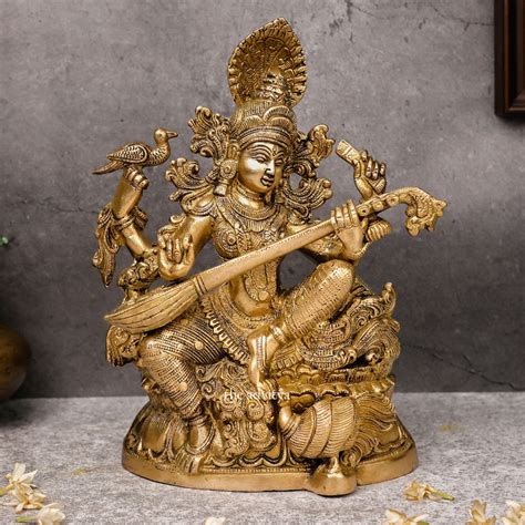The Advitya | Superfine Chaturbhujadharini Devi Saraswati