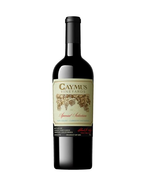 Caymus Cabernet Sauvignon 'Special Selection' 2019 - ZYN THE WINE ...