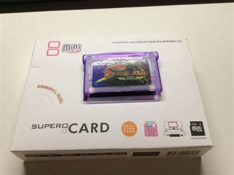 关于GBA烧录卡，我这个叫supercard，属于烧录卡吗？-灌水聊天-老男人游戏网配套论坛