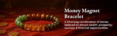 Buy Vedic Stones Certified Money Magnet Bracelet for Men & Women ...