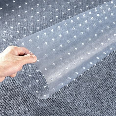 Clear Vinyl Runner Mats Vinyl Plastic Carpet Protector Clear Runner