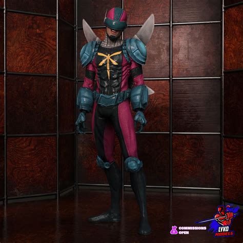 Marvel Hornet Outfit for G8M - Daz Content by LykoModels