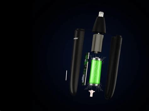 MENHOOD Rechargeable Battery Powered Nosar Ear And Nose Trimmer ...