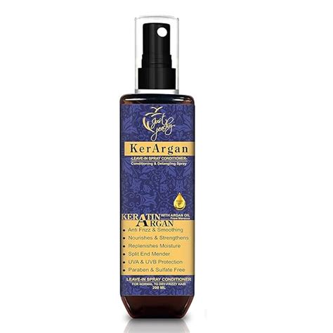 Buy Just Peachy Leave-in Hair Conditioner Mist For Women | Keratin ...