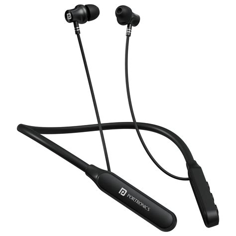 Portronics Harmonics Z14 in-Ear Bluetooth Earphone Neckband with ...