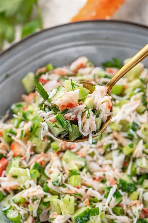 Quick Crab and Cucumber Salad - All We Eat