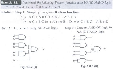 NAND-NAND Implementation - Combinational Logic - Digital Principles and ...