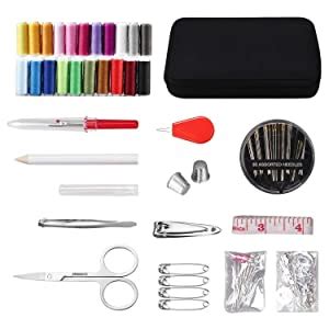 TASMAX Sewing Kit Box for Home Use with Needle and Thread Box Set for ...