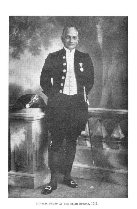 Motilal Nehru at the Durbar (1911) - The Nehru Archive