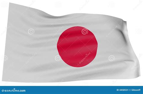 Japanese Flag . Imperial Japanese Army Flag. Rising Sun Symbol. Stock Photography ...