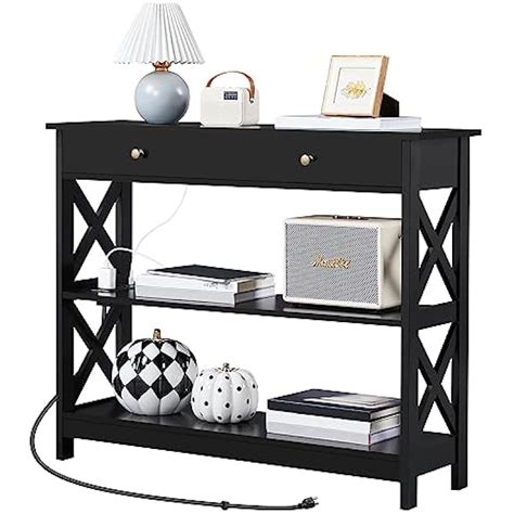 Yaheetech Wood Console Table with Drawer, Outlets India | Ubuy