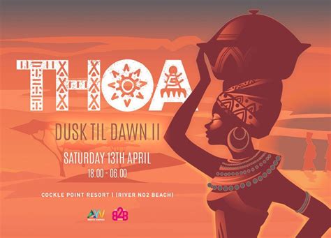 THOA - DUSK TIL DAWN PART II, Cockle point Nr No.2, Waterloo, 13 April ...