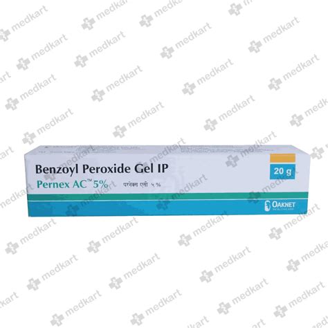 PERNEX AC 5% GEL 20 GM Price, Uses, Side Effects & Substitutes | Medkart