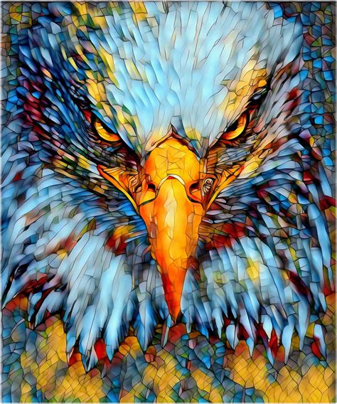 Eagle Painting Abstract