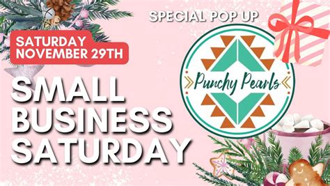 Small Business Sat Pop Up W/ Punchy Pearls ?, 506 Flynn St, Alva, OK ...