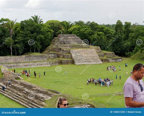 The Mayan Ruins in Belize editorial image. Image of aerial - 158031250