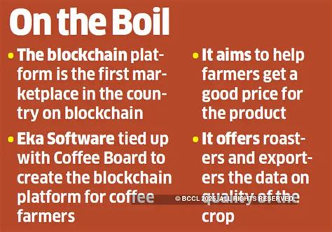 Eka Software: Coffee Board wakes up and smells the blockchain in Eka ...