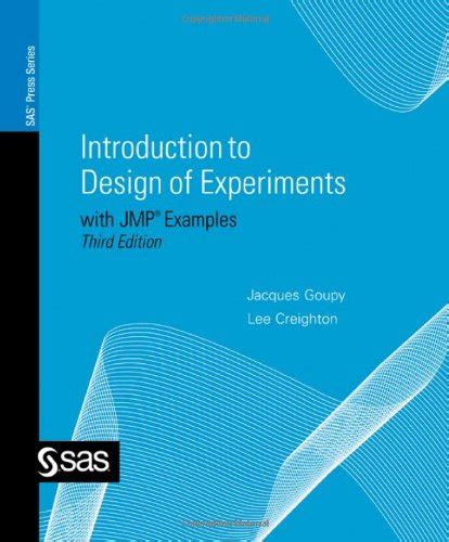 Introduction to Design of Experiments with JMP Examples : Goupy ...