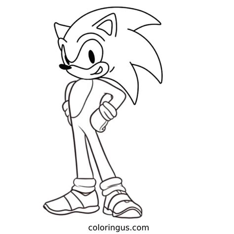 Sonic Coloring Pages (Free Printable PDF)