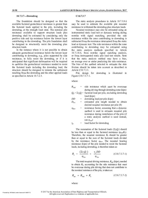 Image result for AASHTO LRFD Design Loads