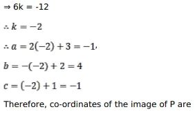 Find the coordinates of the foot of the perpendicular and the ...