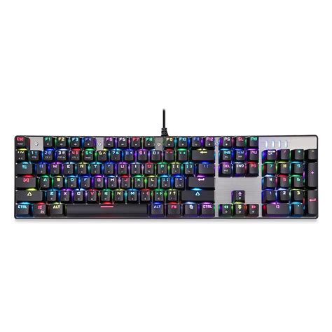 Decdeal CK104 Mechanical Gaming Keyboard Blue Switches Wired USB ...