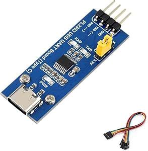 Waveshare PL2303 USB UART Board (Type C), USB to UART (TTL ...