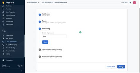 Firebase Push Notification When Adding New Document in Flutter 的图像结果