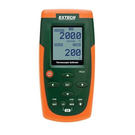 PRC20 Extech | Extech PRC20 Thermocouple Calibrator | 288-0384 | RS ...