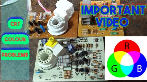 Image result for CRT TV Color Problem