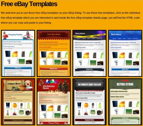 Best Ebay Listing Templates