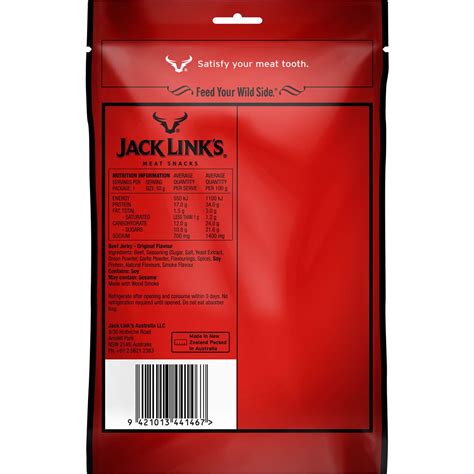 Jack Link's Original Beef Jerky 50g | Woolworths