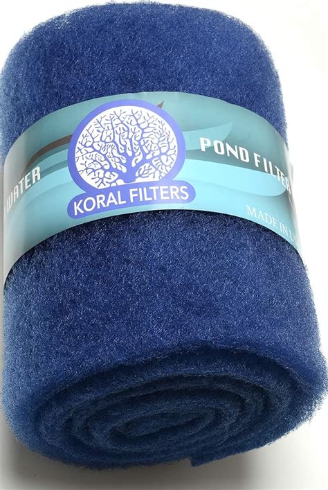 Koral Filters Koi Pond Filter Rigid Pad Media 12.5 x 76 (6 ft) India | Ubuy