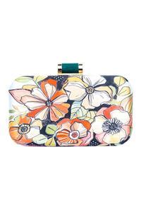 Buy Black Embroidered Rectangular Clutch With Sling by NR BY NIDHI ...