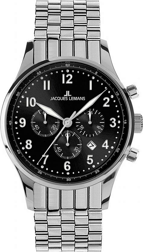 Buy Jacques Lemans Men's 1-1616D London Classic Analog Chronograph ...