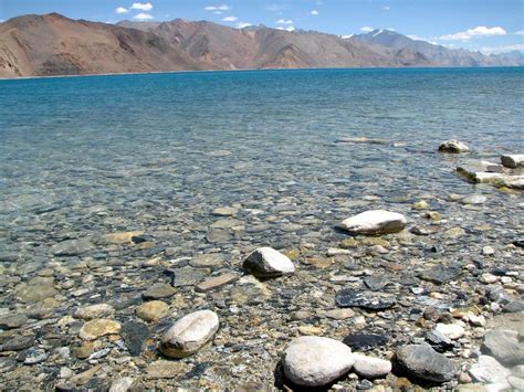 Pangong Lake Photographs, Map & How to Reach Guide