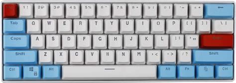 Taide Shine-ThroughPBT Keycaps,61 Key ANSI Layout India | Ubuy