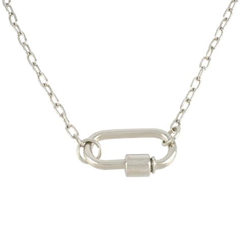 18" Rhodium Paperclip Necklace by Bead Landing™ | Michaels